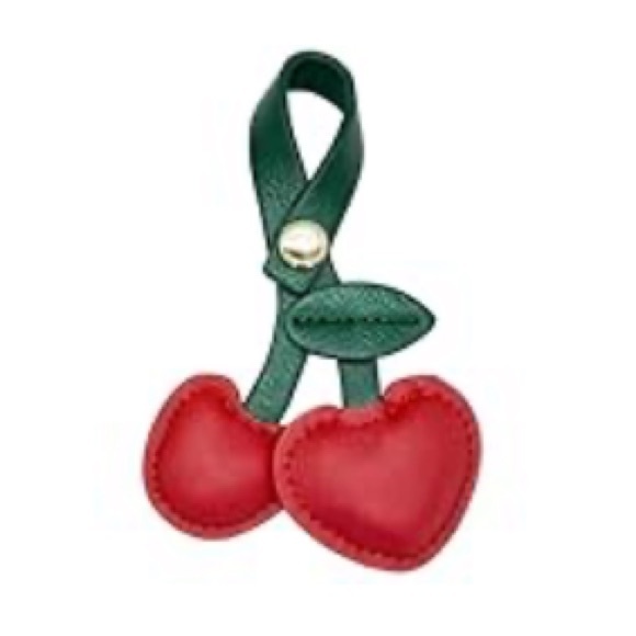 🍒 Cherry Plush Pendant Keychain Charm Classic NWT - Picture 6 of 7